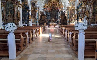 Hochzeitsdekoration bei Schloss Laufen (Foto 12)