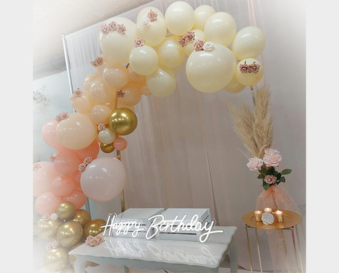 Led-Schriftzug Happy Birthday